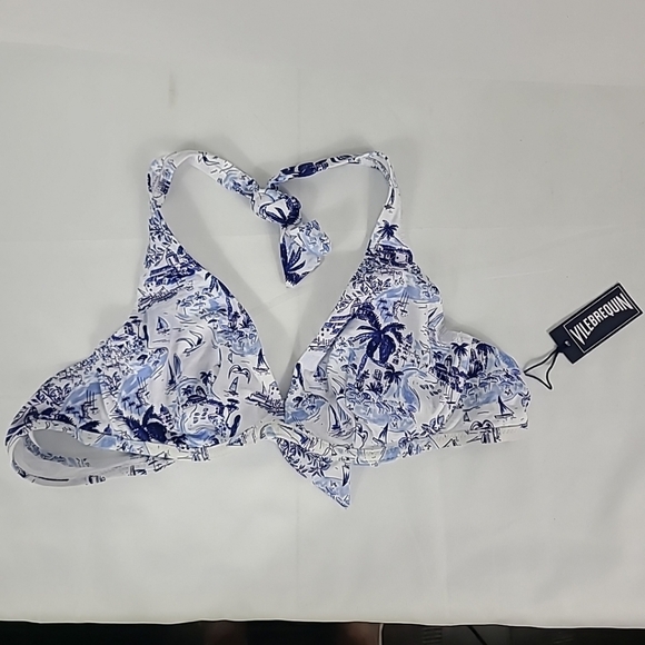 NWT Vilebrequin Women's Underwire Faith Bikini Top Sz M MSRP $180 - Picture 1 of 7